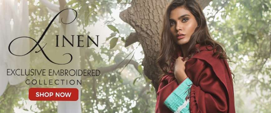 ZS Textile Linen Exclusive Embroidered Collection 2019